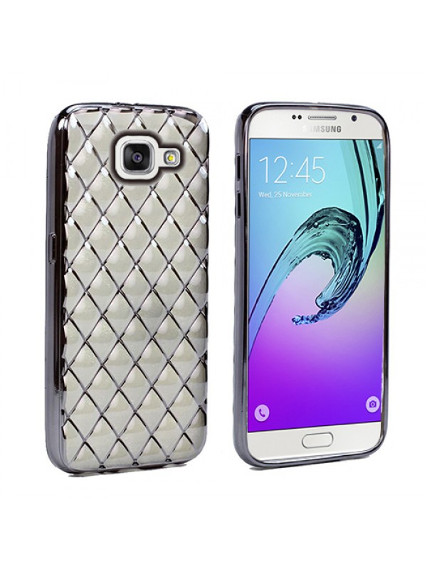 FitCase Laser Galaxy A7 2016 (A710) Baklava Desenli Silver&hellip;