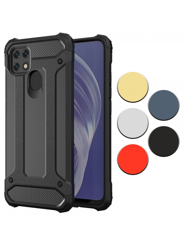 FitCase Oppo A15 / A15s Kılıf Zırh Tank Tam Koruma Kapak…