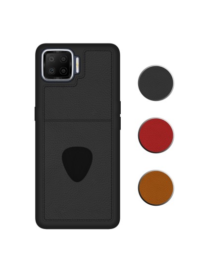 FitCase Oppo A73 Kılıf Proda Deri Tek Kartlık Cepli Kapak