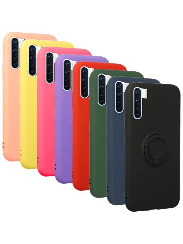 FitCase Oppo A91 Kılıf Viktor Ring Arka Kapak…