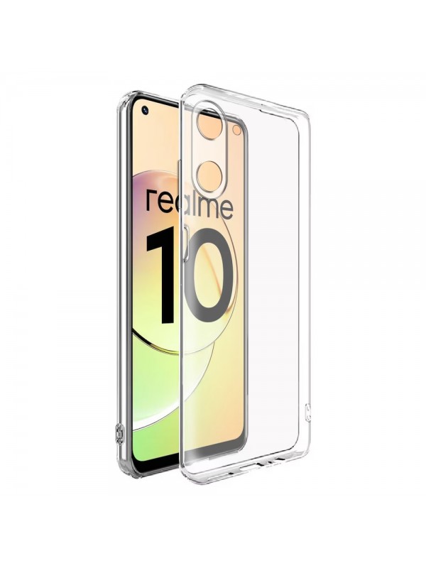Realme 10 4G Kılıf Kamera Korumalı Silikon Şeffaf Arka Kapak…