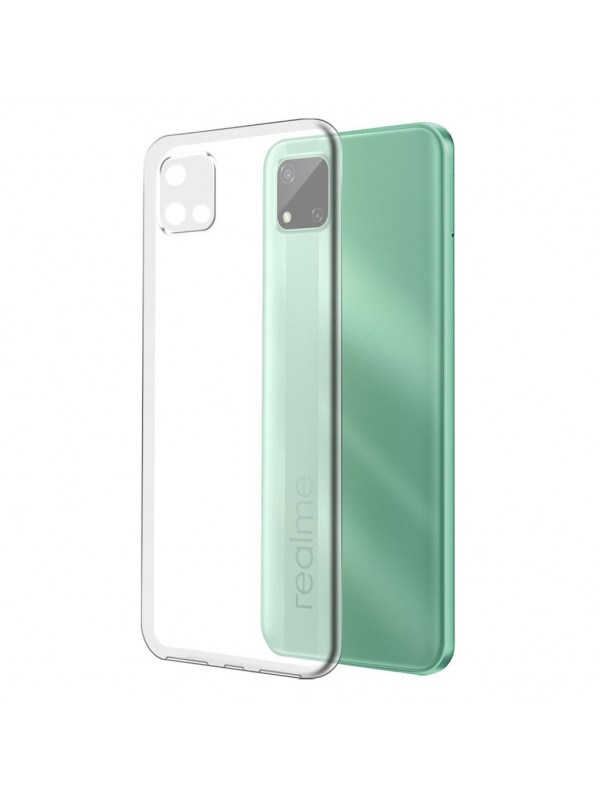Realme C11 2021 Kılıf Kamera Korumalı Silikon Şeffaf Arka Kapak…