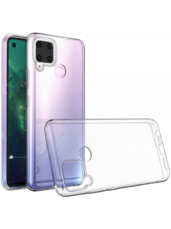 Realme C25 / C25s Kılıf Kamera Korumalı Silikon Şeffaf Arka Kapak…