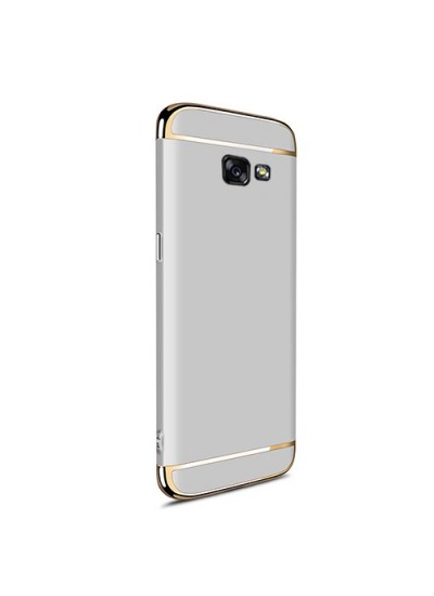 FitCase Samsung A5 2017 (A520) Golden Frame Arka Kapak Gri