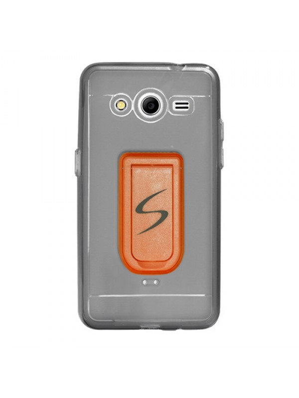 FitCase Samsung Core 2 G355 Standlı TPU Kılıf Siyah…