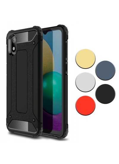 FitCase Samsung Galaxy A01 Core (A013) Zırh Tank Tam Koruma Arka Kapak FitCase Samsung Galaxy A01 Core (A013) Zırh Tank Tam Koruma Arka Kapak