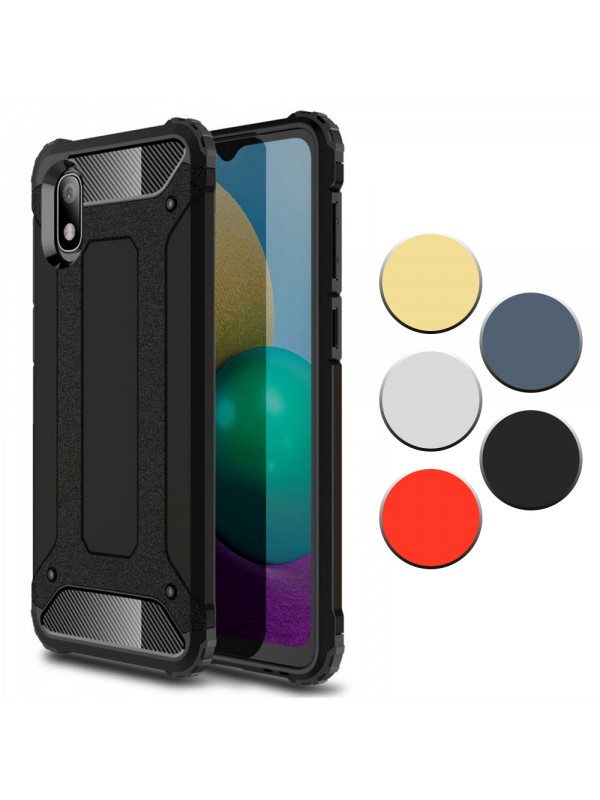 FitCase Samsung Galaxy A01 Core (A013) Zırh Tank Tam Koruma Arka Kapa&hellip;