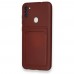 FitCase Samsung Galaxy A11 Cardy Soft Kartlık Cepli Silikon Kapak