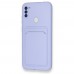 FitCase Samsung Galaxy A11 Cardy Soft Kartlık Cepli Silikon Kapak