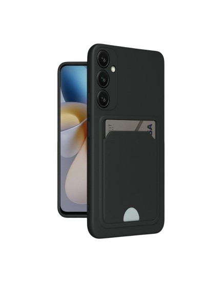 FitCase Samsung Galaxy A16 Cardy Soft Kartlık Cepli Silikon Kapak