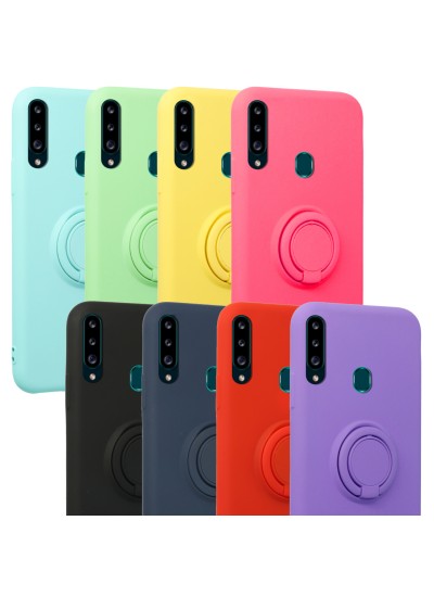 FitCase Samsung Galaxy A20s (A207) Kılıf Viktor Ring Arka Kapak