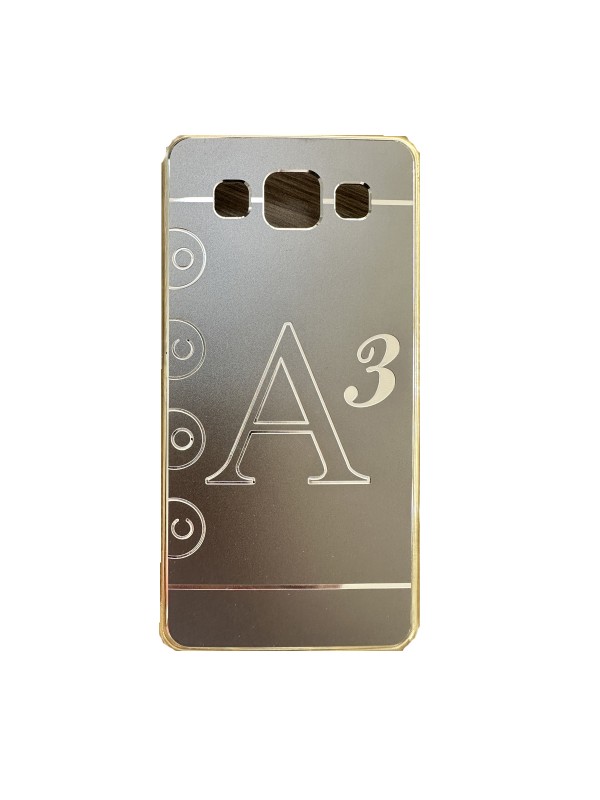 FitCase Samsung Galaxy A3 (A300) Metal-TPU Arka Kapak Füme…