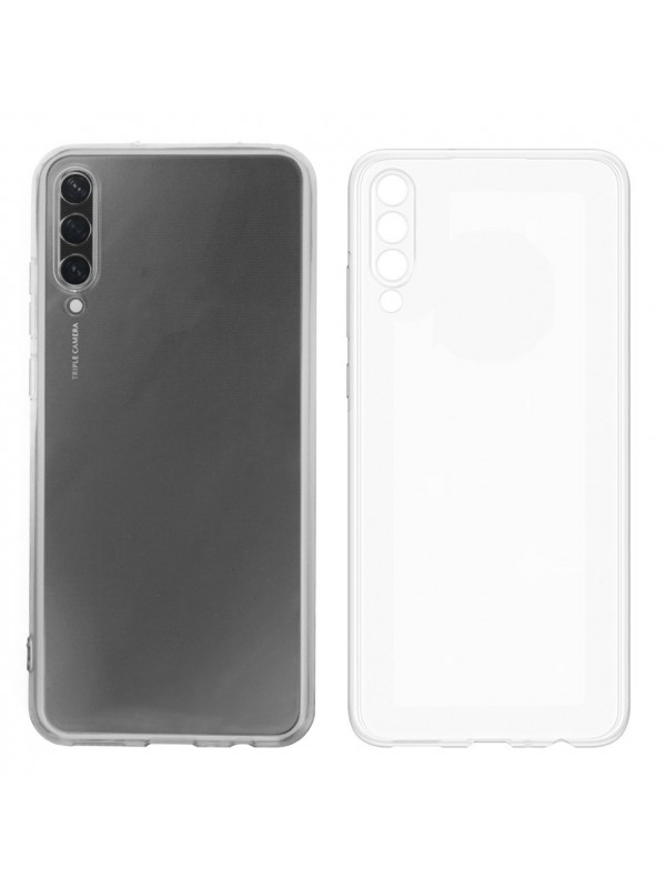 Samsung Galaxy A30s / A50 Kılıf Kamera Korumalı Silikon Şeffaf Arka Ka…
