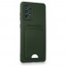 FitCase Samsung Galaxy A32 Cardy Soft Delikli Kartlık Cepli Silikon Kapak
