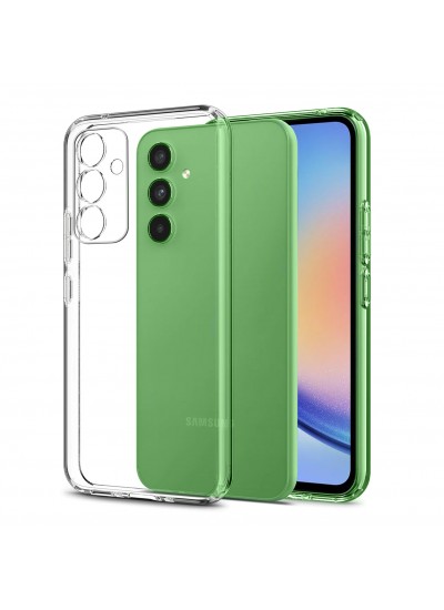 Samsung Galaxy A34 5G Kılıf Kamera Korumalı Silikon Şeffaf Kapak