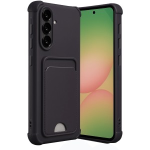 FitCase Samsung Galaxy A36 Cardy Soft Kartlık Cepli Silikon Kapak