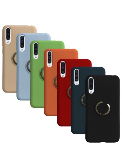 FitCase Samsung Galaxy A50 (A505) Kılıf Nano Ring Arka Kapak