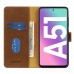 Samsung Galaxy A51 Kılıf Kroko Desen Kapaklı Cüzdanlı