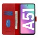 Samsung Galaxy A51 Kılıf Kroko Desen Kapaklı Cüzdanlı
