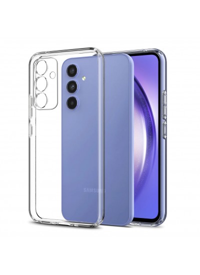 Samsung Galaxy A54 5G Kılıf Kamera Korumalı Silikon Şeffaf Kapak
