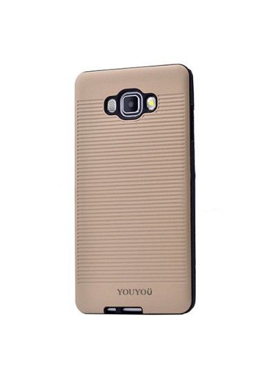 FitCase Samsung Galaxy J5 2016 (J510) Kılıf YouYou Arka Kapak Gold