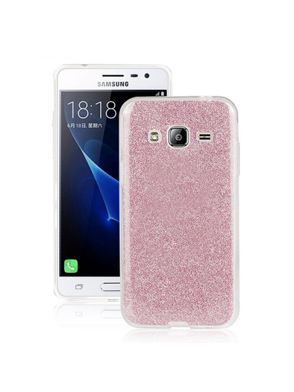 FitCase Samsung Galaxy J5 (J500) Simli Arka Kapak Pembe…