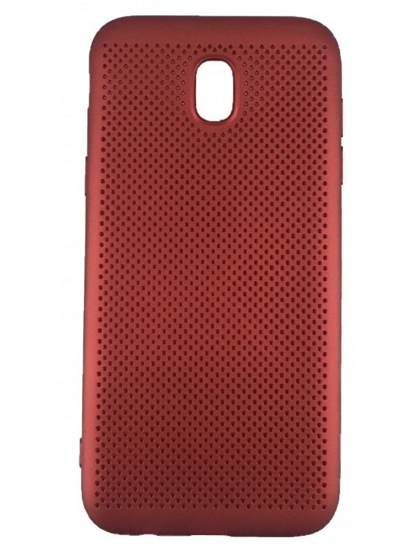 FitCase Samsung Galaxy J5 Pro (J530) Kılıf Point Sert Arka Kapak Kırmı…