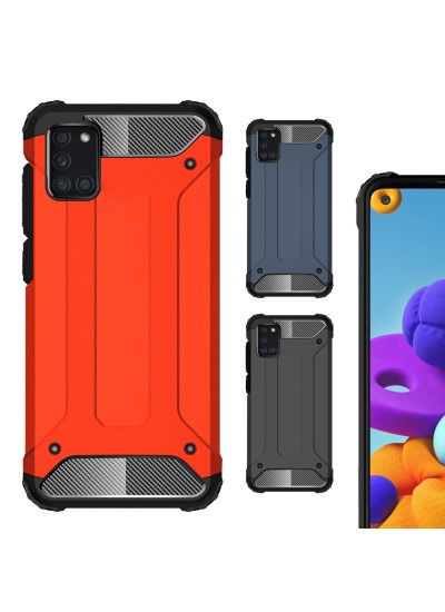 FitCase Samsung Galaxy M31s (M317) Zırh Tank Tam Koruma Arka Kapak