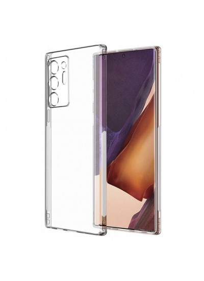 Samsung Galaxy Note 20 Kılıf Kamera Korumalı Silikon Şeffaf Kapak