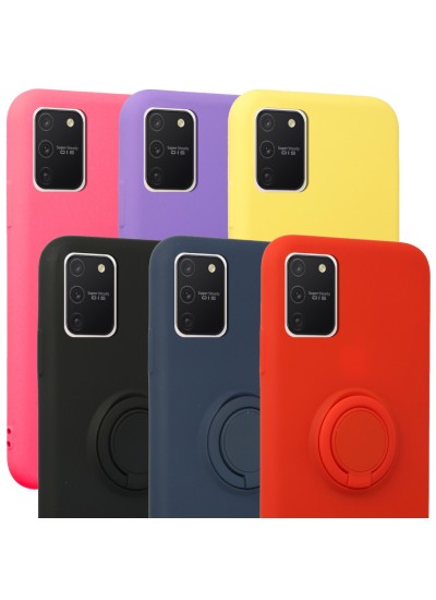 FitCase Samsung Galaxy S10 Lite Kılıf Viktor Ring Arka Kapak