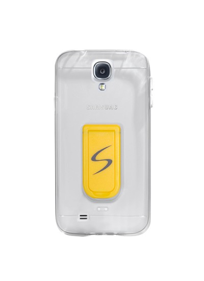 Fitcase Samsung Galaxy S4 (I9500) Standlı TPU Kılıf Şeffaf