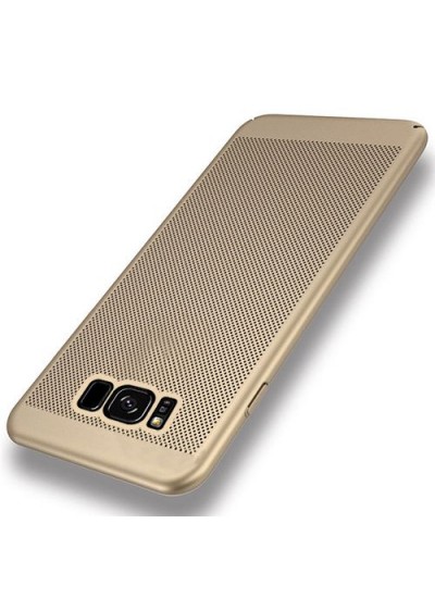 FitCase Samsung Galaxy S8 (G950) Kılıf Point Sert Arka Kapak Gold