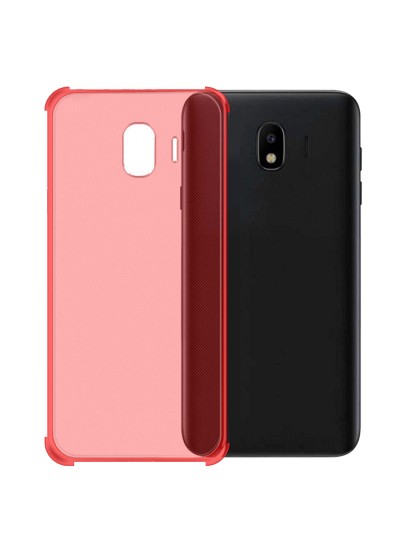 FitCase Samsung J2 Core (J260) Rugged Silikon Arka Kapak Pembe