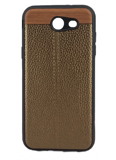 FitCase Samsung J3 2016 Auto Focus Silikon Arka Kapak Kahverengi