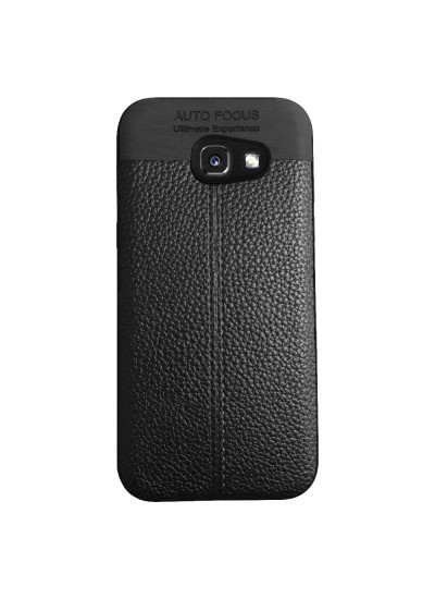 FitCase Samsung J3 2016 Auto Focus Silikon Arka Kapak Siyah