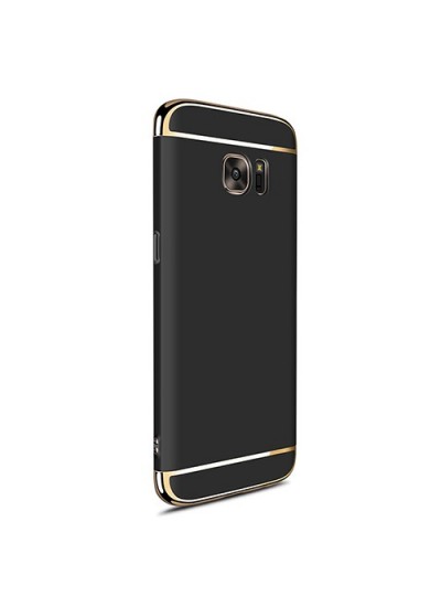 FitCase Samsung Note 5 (N920) Golden Frame Arka Kapak Siyah