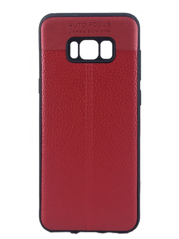 FitCase Samsung S8 Plus (G955) Auto Focus Silikon Arka Kapak Kırmızı…