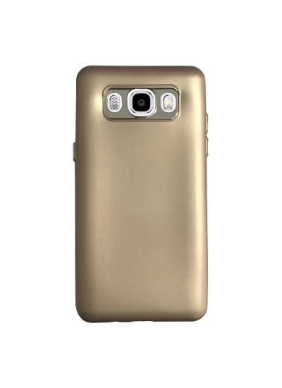 FitCase Samsung S8 (S950) Metal Kamera Korumalı Silikon Arka Kapak Gold