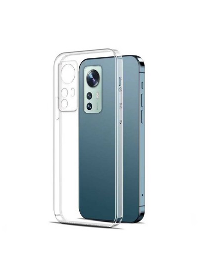 Xiaomi 12 Lite Kılıf Kamera Korumalı Silikon Şeffaf Arka Kapak