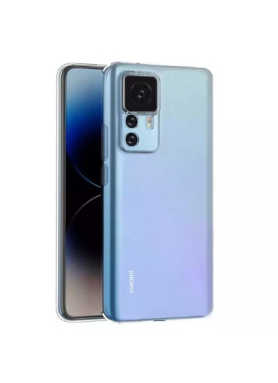 Xiaomi 12T / 12T Pro Kılıf Kamera Korumalı Silikon Şeffaf Arka Kapak