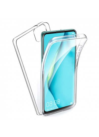 FitCase Xiaomi Mi 10 Lite Kılıf 360 Derece Korumalı Ön Arka Şeffaf FitCase Xiaomi Mi 10 Lite Kılıf 360 Derece Korumalı Ön Arka Şeffaf
