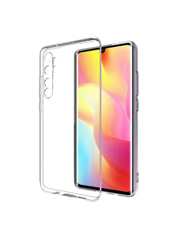Xiaomi Mi Note 10 Lite Kılıf Kamera Korumalı Silikon Şeffaf A…
