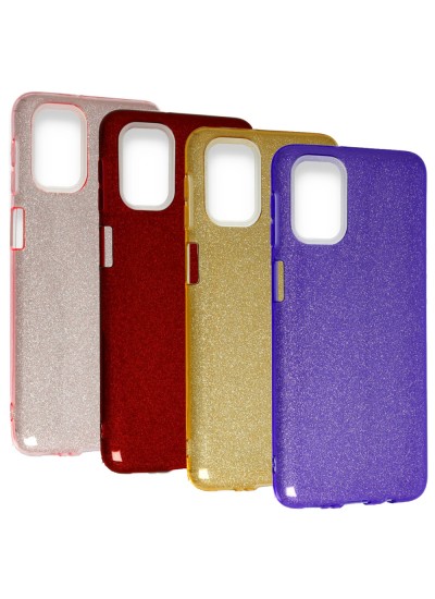 FitCase Xiaomi Poco M3 3in1 Simli Silikon Arka Kapak