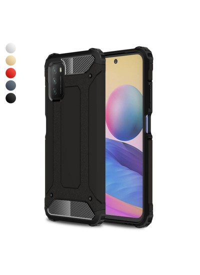 FitCase Xiaomi Poco M3 Zırh Tank Tam Koruma Arka Kapak