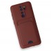FitCase Xiaomi Redmi Note 8 Pro Cardy Soft Delikli Kartlık Cepli Silikon Kapak