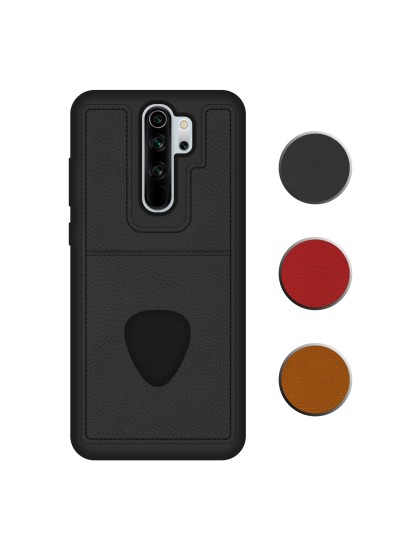FitCase Xiaomi Redmi Note 8 Pro Kılıf Proda Deri Tek Kartlık Cepli Kapak