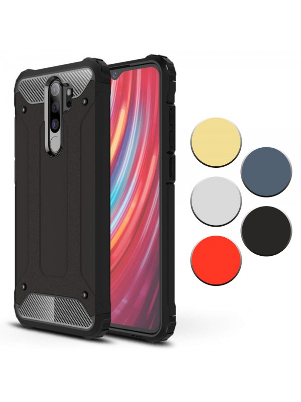 FitCase Xiaomi Redmi Note 8 Pro Zırh Tank Tam Koruma Arka Kapak…