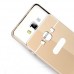Samsung Galaxy A7 0,7 mm Metal Bumper Arka Koruma Kapaklı Siyah