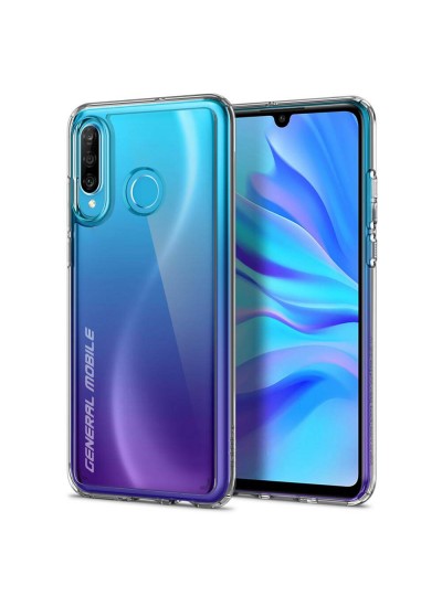 General Mobile GM 10 Kılıf Soft Silikon Şeffaf Arka Kapak
