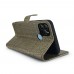 General Mobile GM 22 Kılıf FitCase Fabric Kapaklı Cüzdanlı